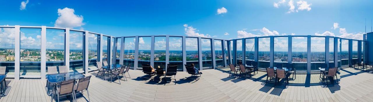Hanza Tower -M&M Luxury Apartment Stettin Exterior foto